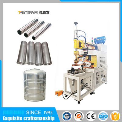1 kilowatt machine à souder par résistance à joint continu entièrement automatique, machine à souder pour fûts en acier, convertisseur de fréquence pour panneaux muraux