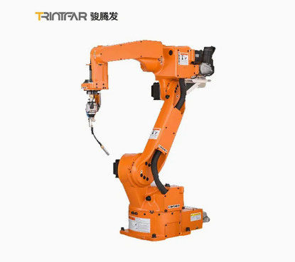 Bras robot de soudage laser automatique pour étagères de réservoirs de stockage de pipelines, machine de soudage robotique à six axes