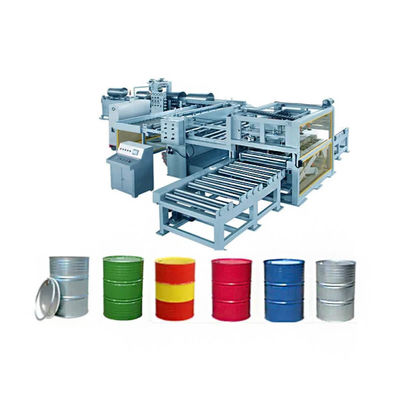 Ligne de production de tambours en acier