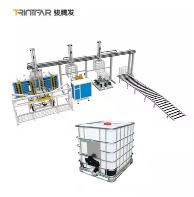 Conteneur Intermédiaire pour Vrac (CI) Grille CI Cadre de Cage Ligne de Production Automatique