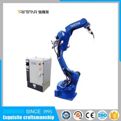 Le réservoir de tuyau rayonne la machine de soudure robotique de soudure laser de robot d'axe automatique du bras 6