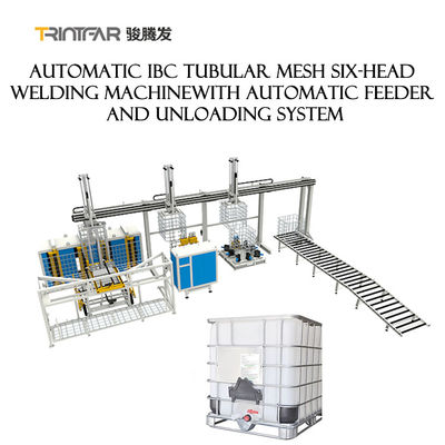 Système de déchargement automatique tubulaire de Mesh Auto Welding Machine With de réservoir d'IBC