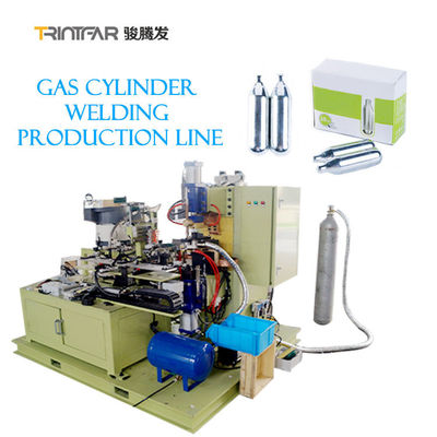 Machine de soudure automatique de cartouche de gaz médical de mini cylindre de Co2 pour la beauté de carboxythérapie