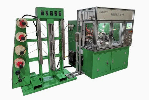 Cuivre automatique de machine de soudure du fil 120KVA coupant la ligne métallique soudeuse