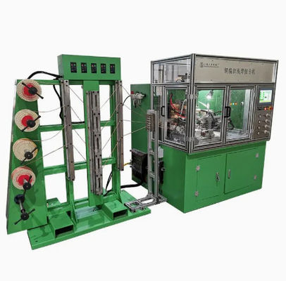 Machines de soudage automatique de fil de cuivre à couper des lignes métalliques
