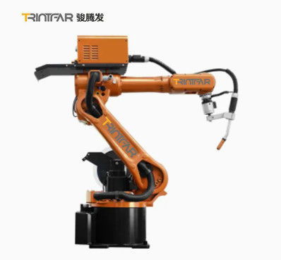 Bras robot de soudage laser automatique pour étagères de réservoirs de stockage de pipelines, machine de soudage robotique à six axes