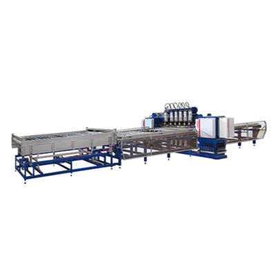 Ligne de production automatique de formage de boîtes pliantes de grille IBC