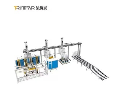 Conteneur Intermédiaire pour Vrac (CI) Grille CI Cadre de Cage Ligne de Production Automatique