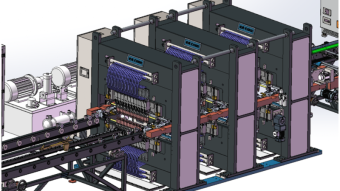 Shanghai Trintfar transformateur ligne de fabrication de radiateur automatique 7