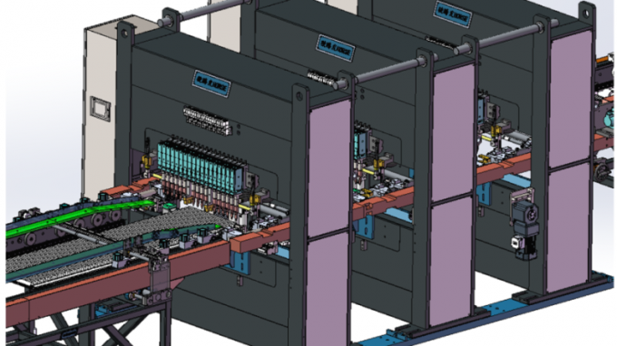 Shanghai Trintfar transformateur ligne de fabrication de radiateur automatique 9