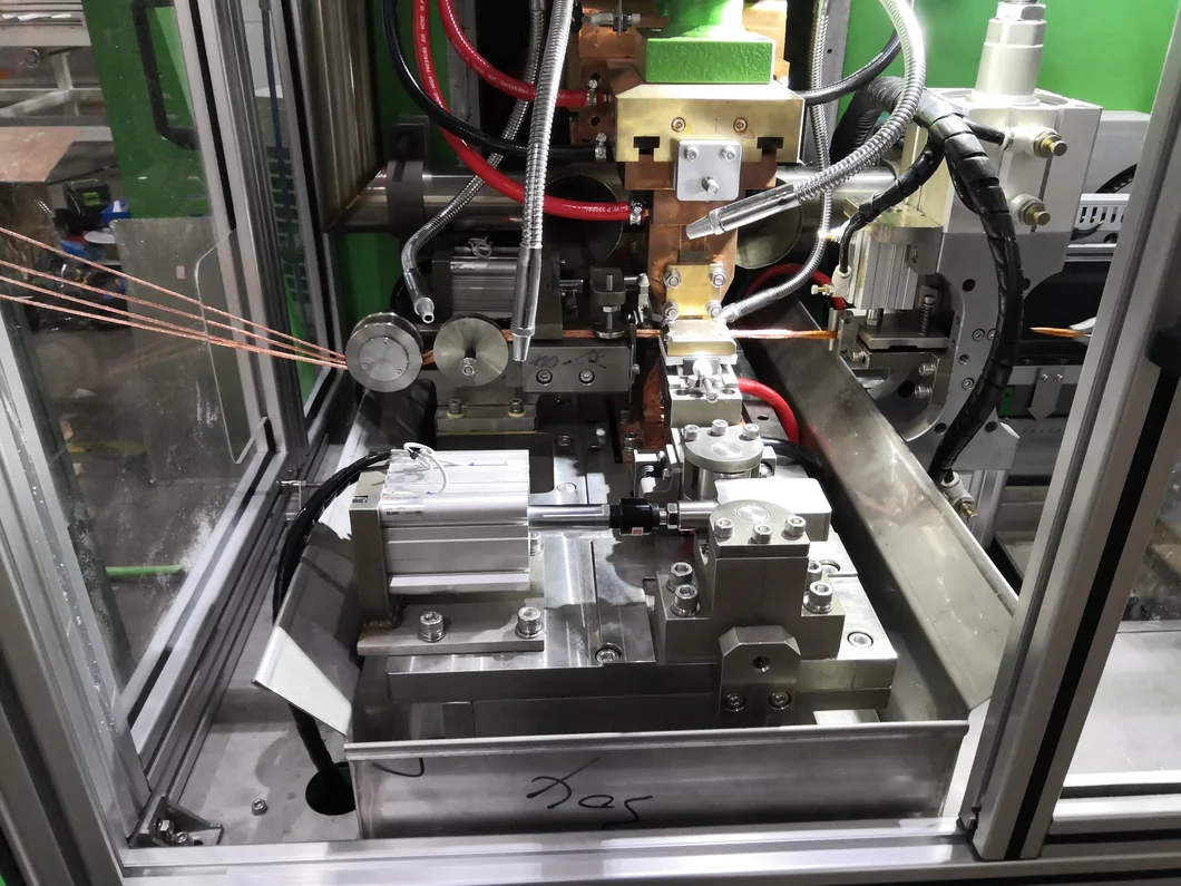 Best Wire Welding Machine Automatic Copper Cutting Metallic Line Welder
