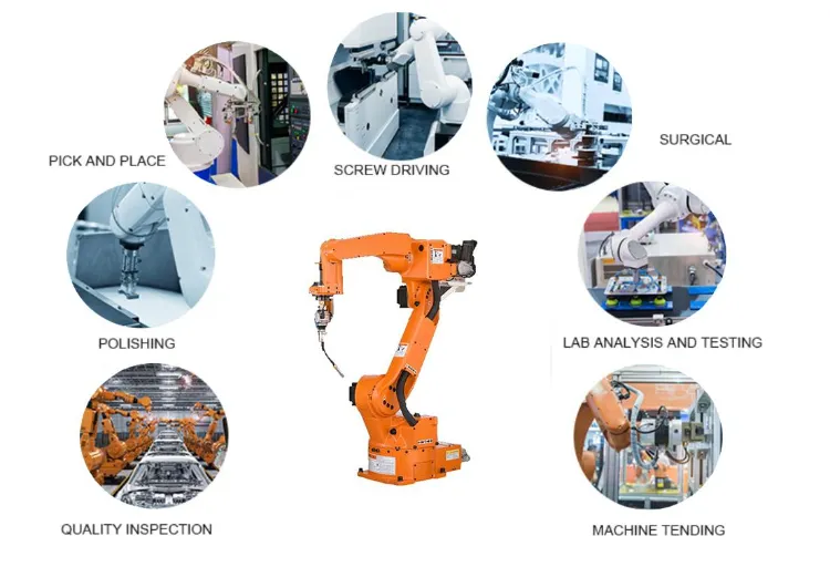 Palette industrielle, empilage, sac à main, boîte à emballage, robot de manutention, bras de robot 2