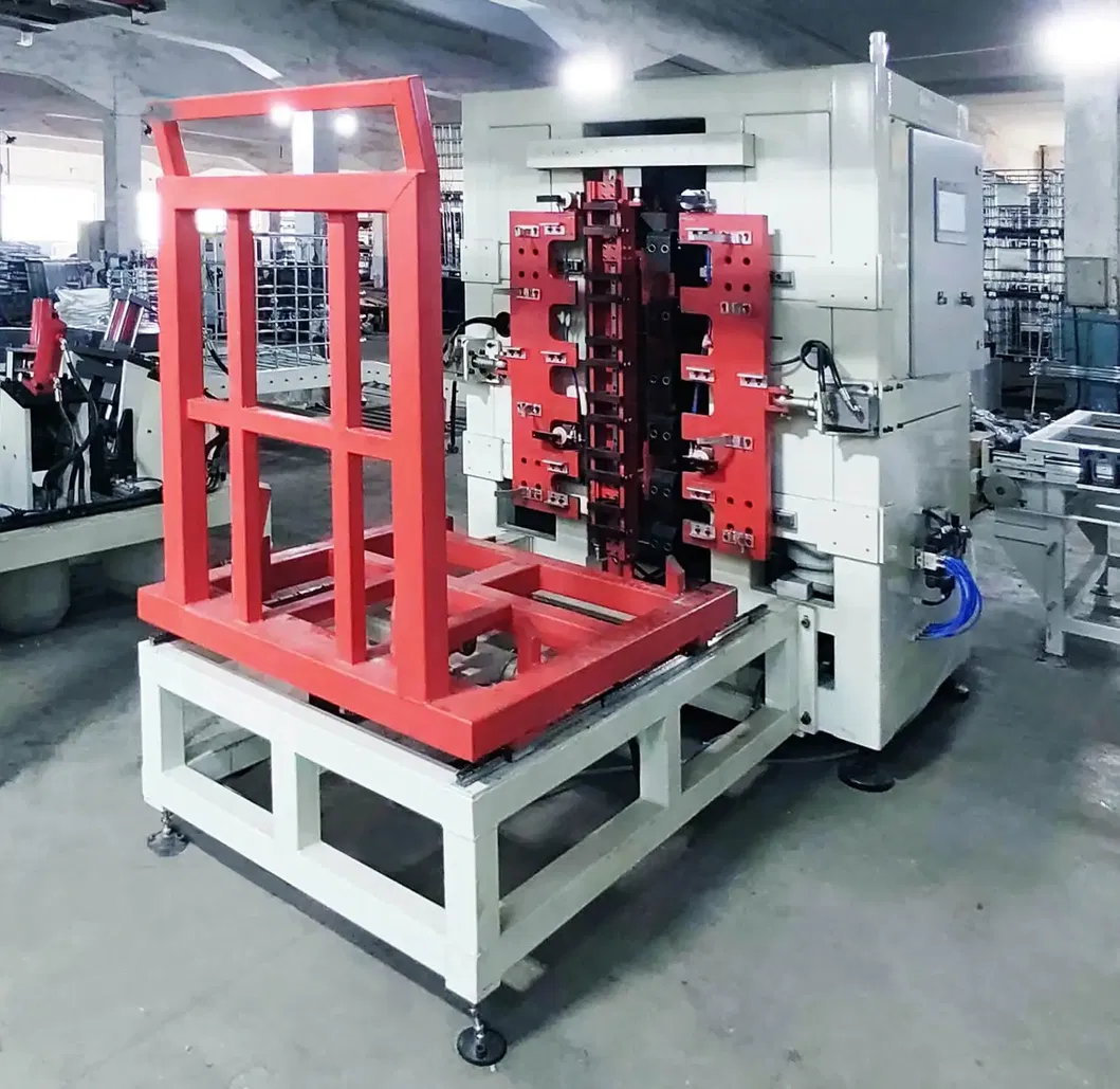 Machine à souder et plier les cadres durables. Configuration de capacité : 150-200 pièces/8h. Plie un cadre toutes les 15-20 secondes. 3