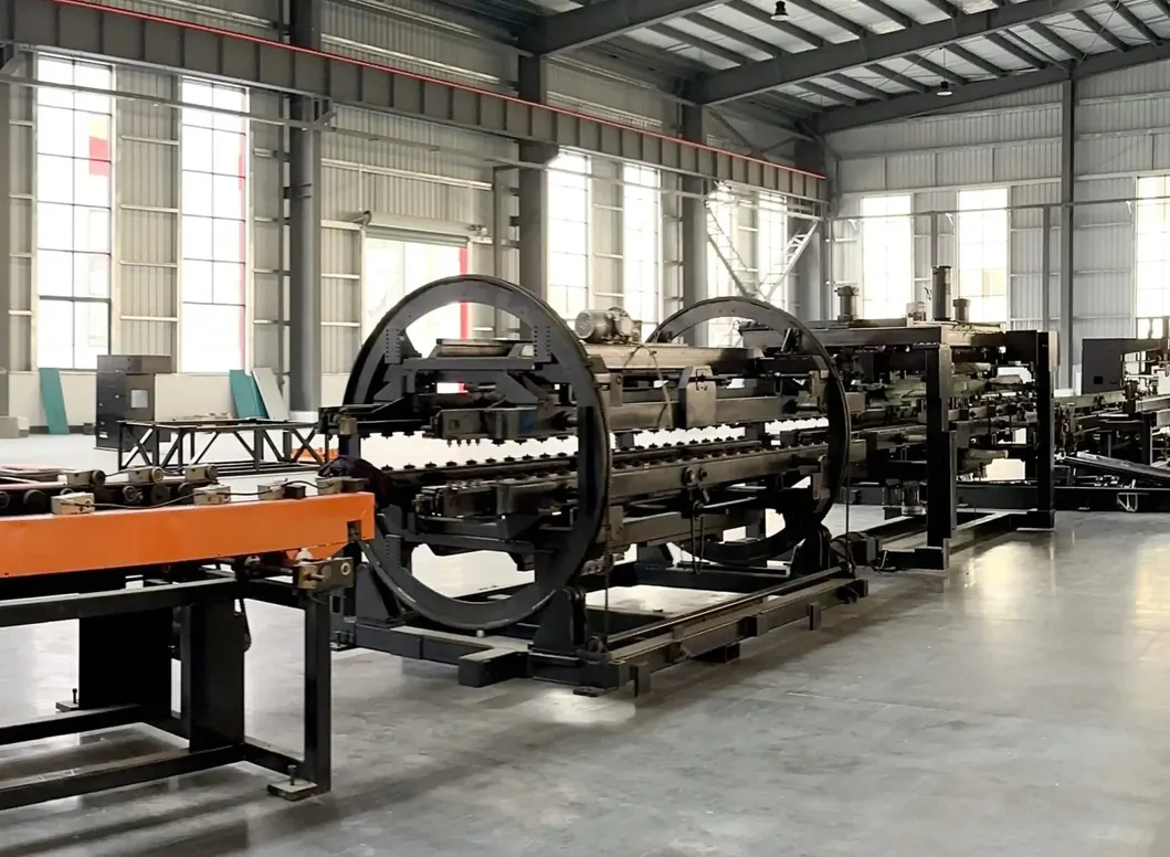 Refroidissement des parois à ailettes ondulées pour transformateur de puissance à distribution, radiateur immergé dans l'huile, ligne de production de soudage automatique des ailettes 2