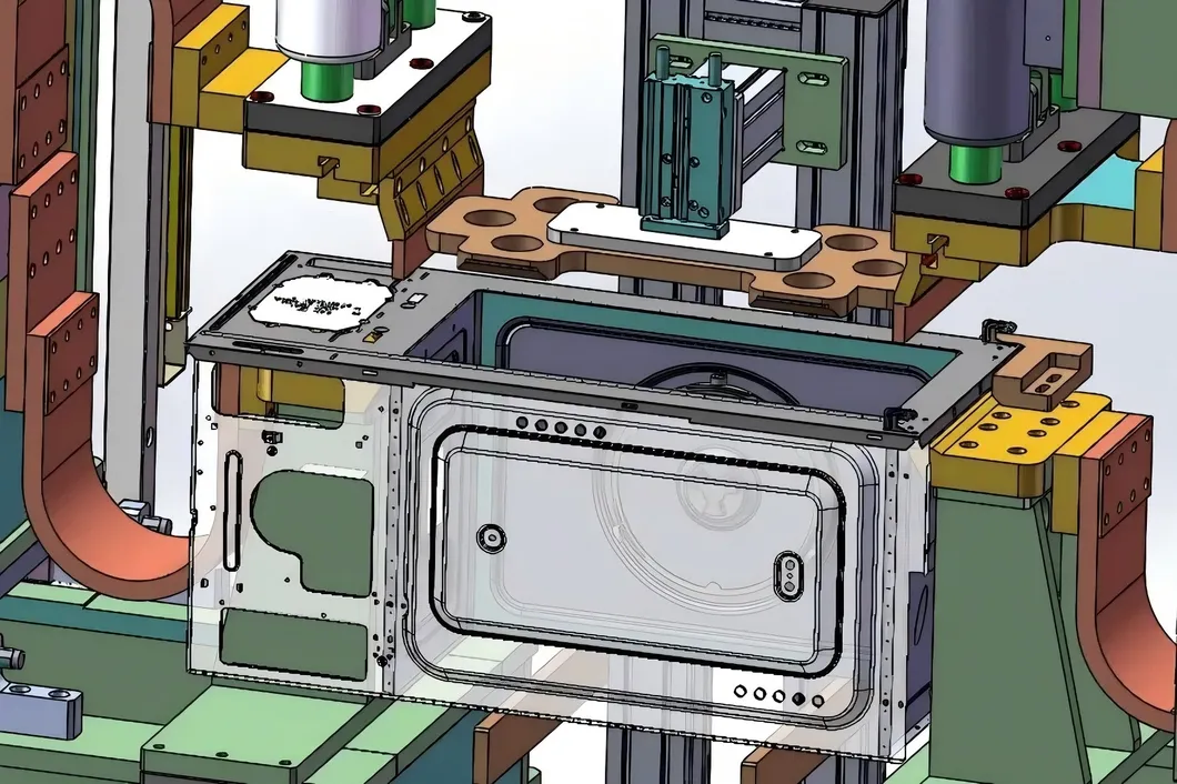 Ligne de production de four, machine à souder, grille de four, étagère 3