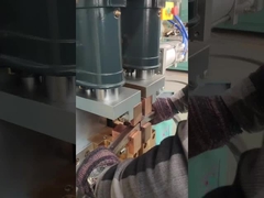 Machine de soudage à fesses enduites de cuivre