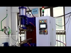 Machine de soudage par projection de résistance à fréquence moyenne en courant continu