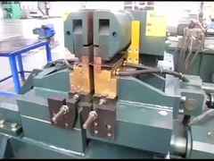Machine de soudage à fesse portable suspendue en cuivre en aluminium